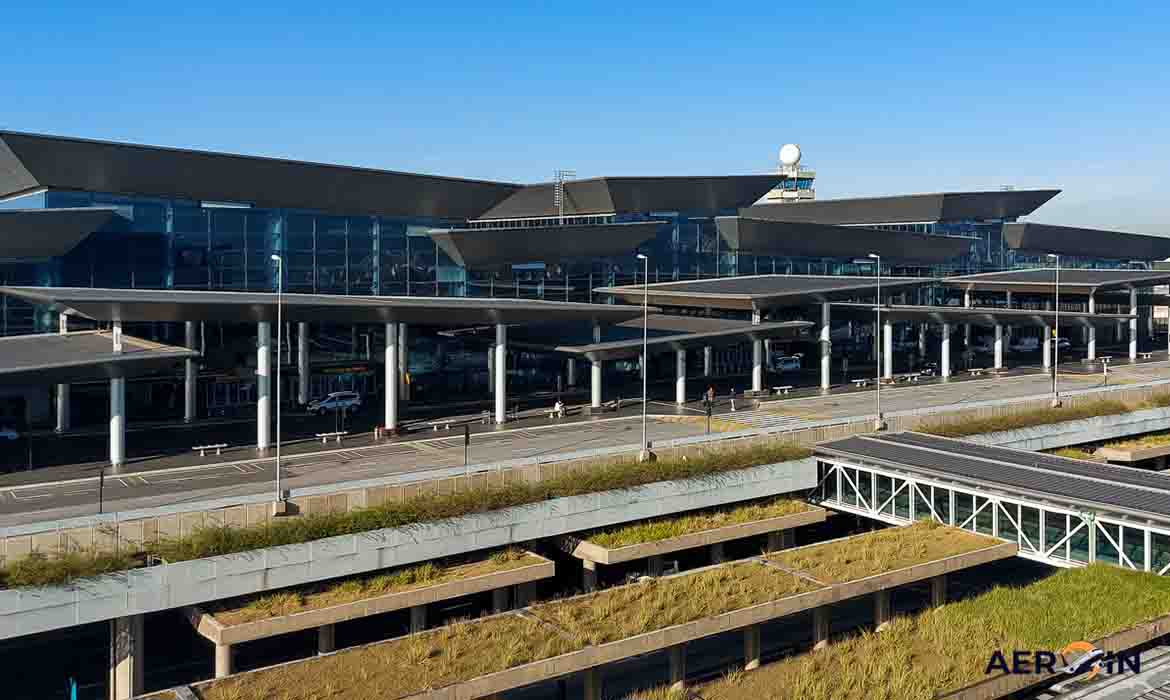 Aeroporto de Guarulhos tem sistema de reuso de água e tratamento de esgoto de alto padrão.
